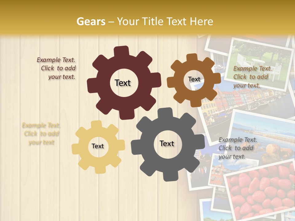 Web Object Arrangement PowerPoint Template