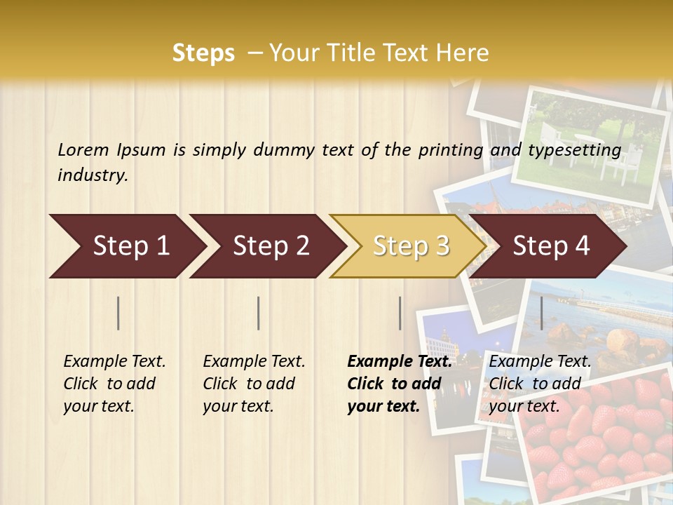 Web Object Arrangement PowerPoint Template
