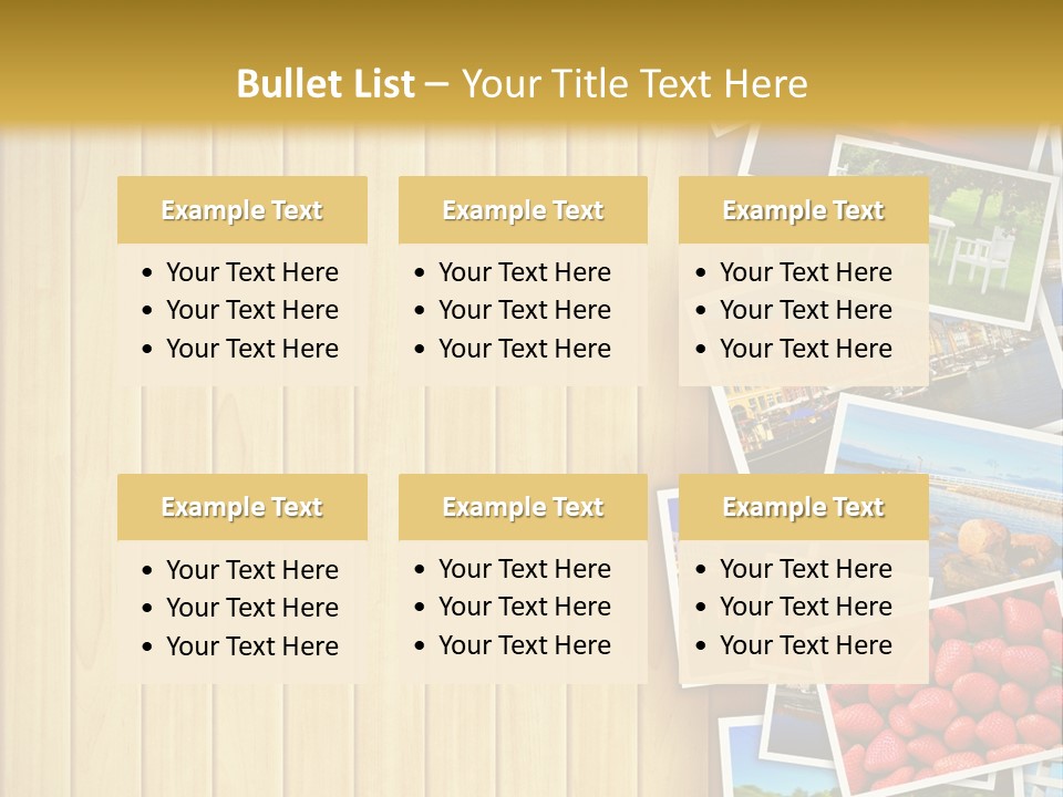Web Object Arrangement PowerPoint Template