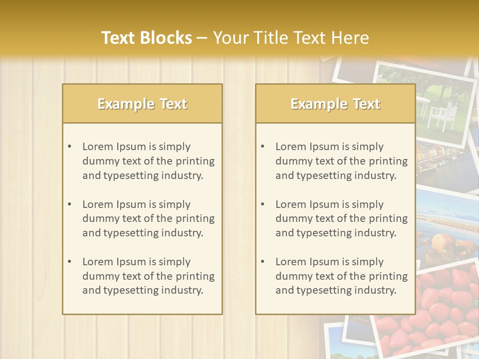 Web Object Arrangement PowerPoint Template