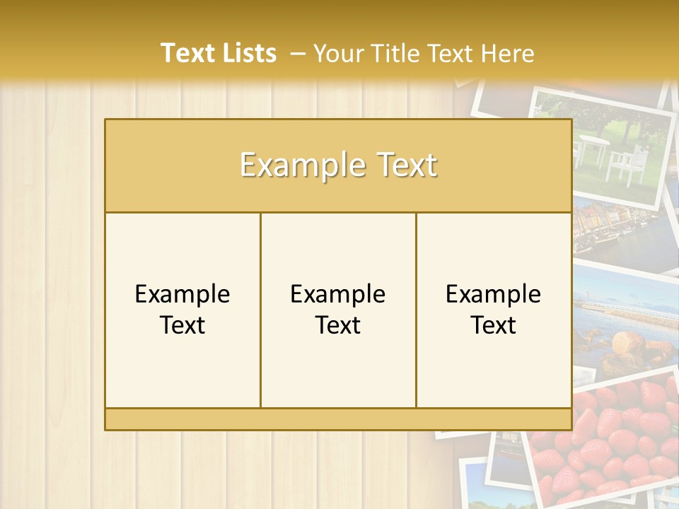 Web Object Arrangement PowerPoint Template