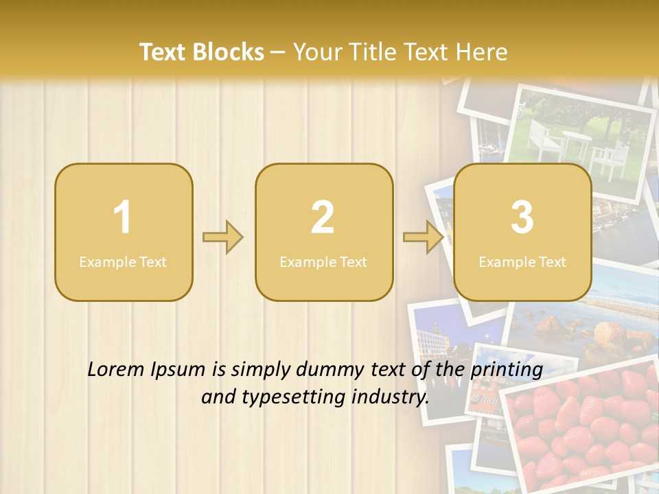 Web Object Arrangement PowerPoint Template
