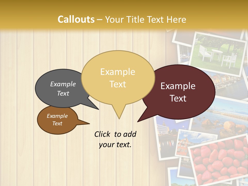 Web Object Arrangement PowerPoint Template