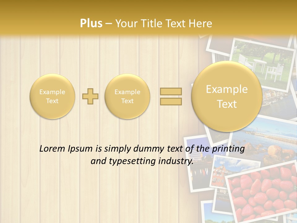 Web Object Arrangement PowerPoint Template
