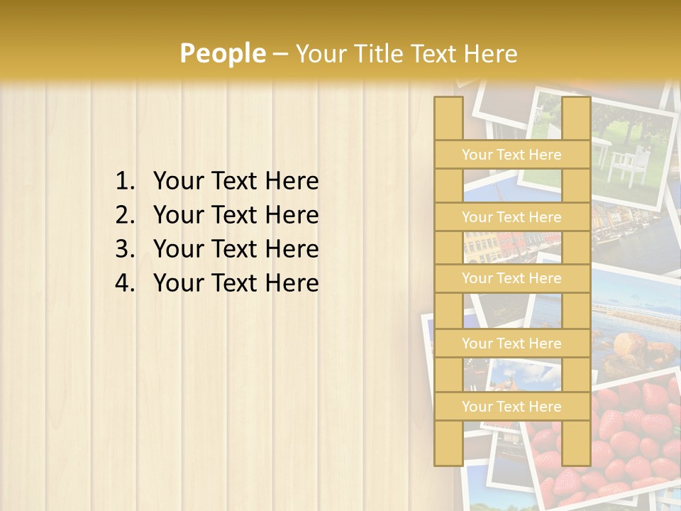 Web Object Arrangement PowerPoint Template