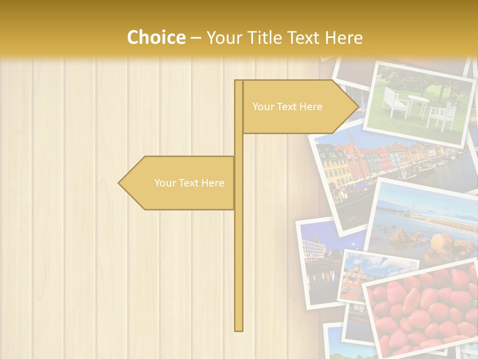 Web Object Arrangement PowerPoint Template