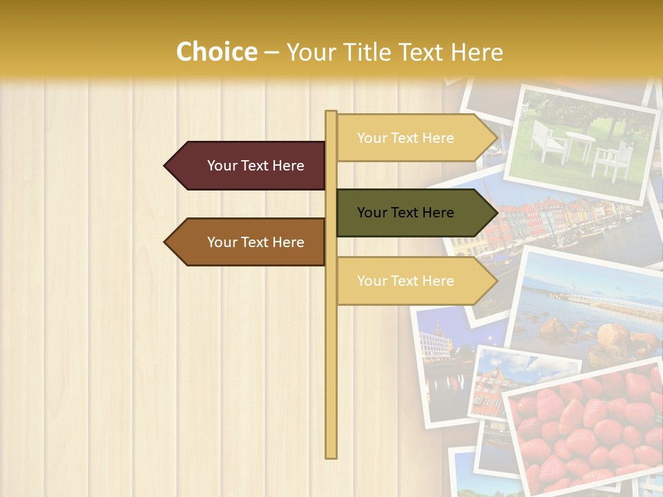 Web Object Arrangement PowerPoint Template