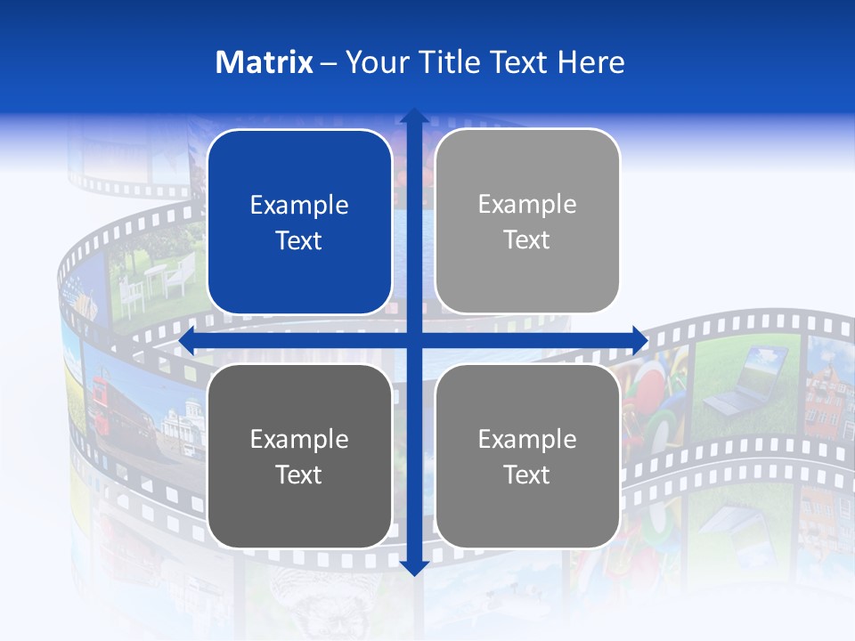 Media Pictures Display PowerPoint Template