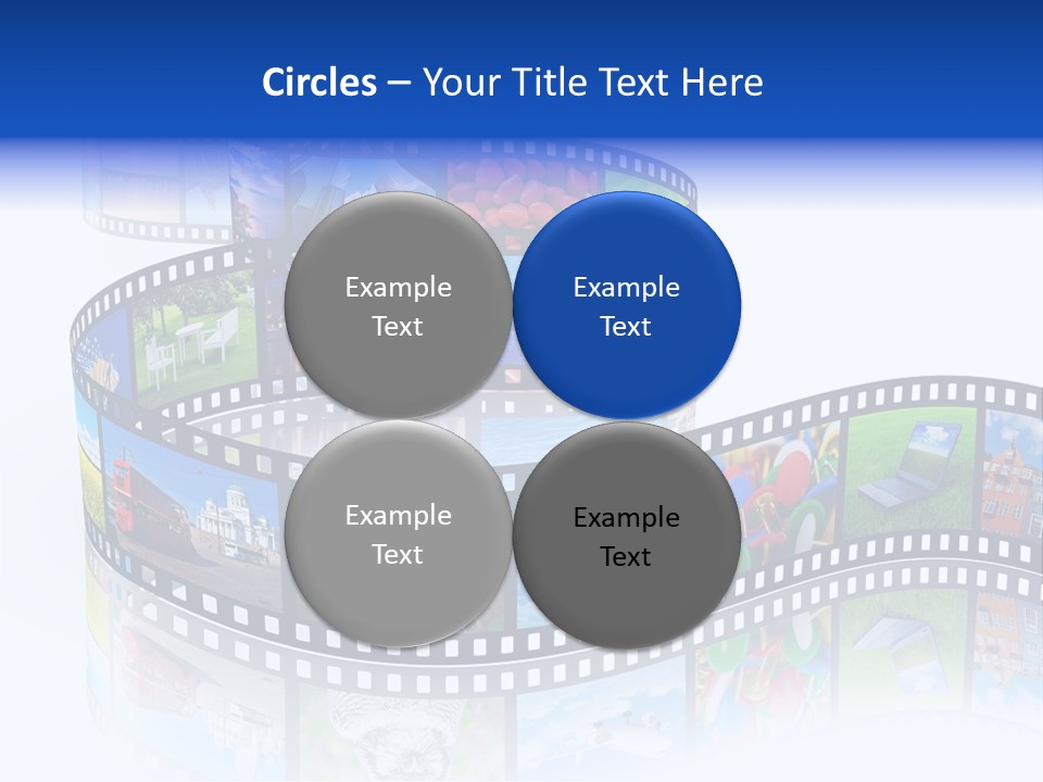 Media Pictures Display PowerPoint Template