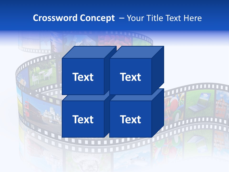 Media Pictures Display PowerPoint Template