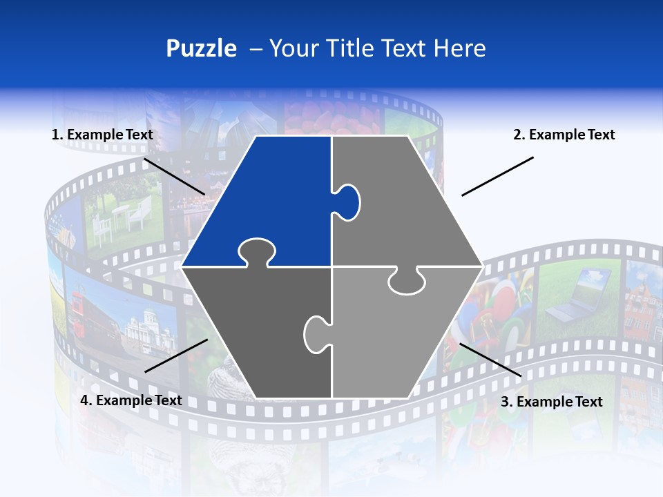 Media Pictures Display PowerPoint Template