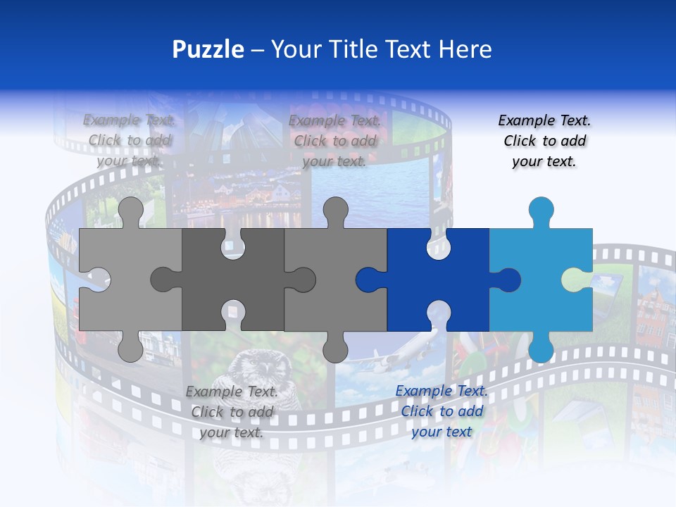 Media Pictures Display PowerPoint Template