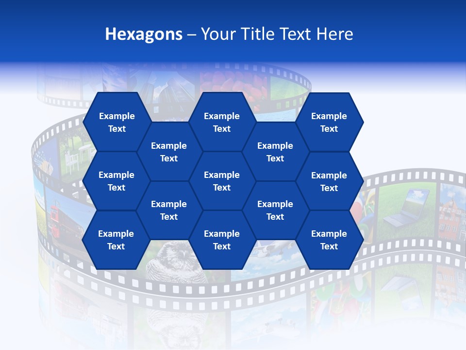 Media Pictures Display PowerPoint Template