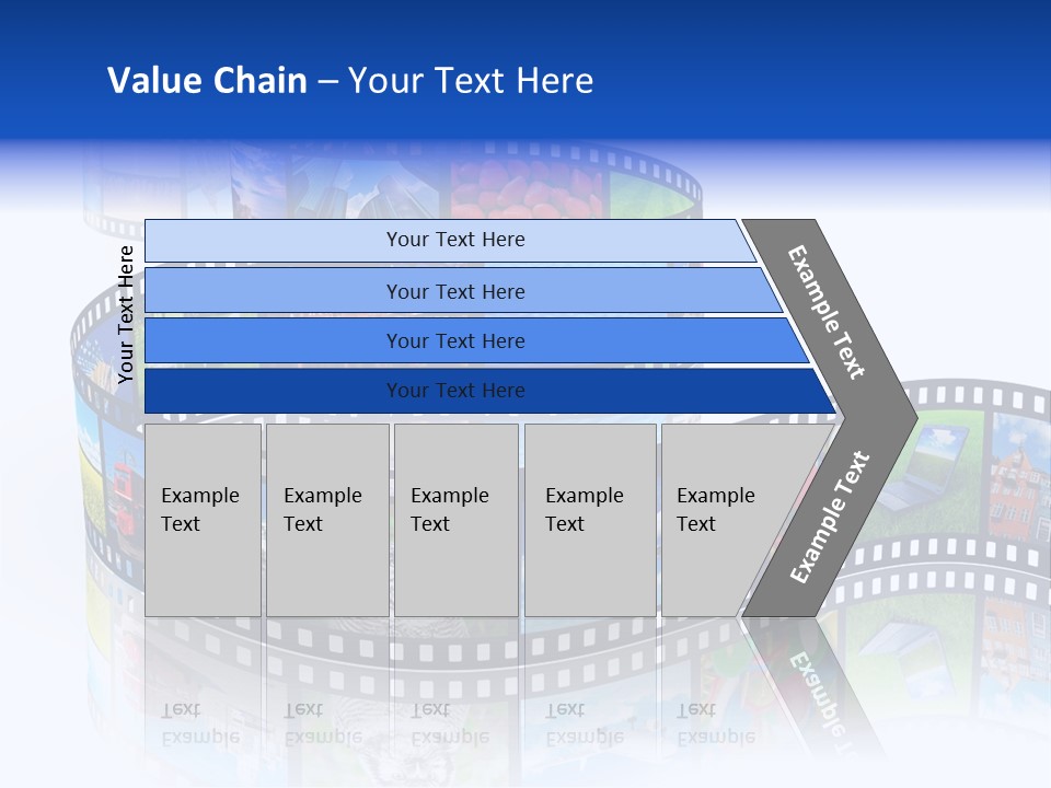 Media Pictures Display PowerPoint Template