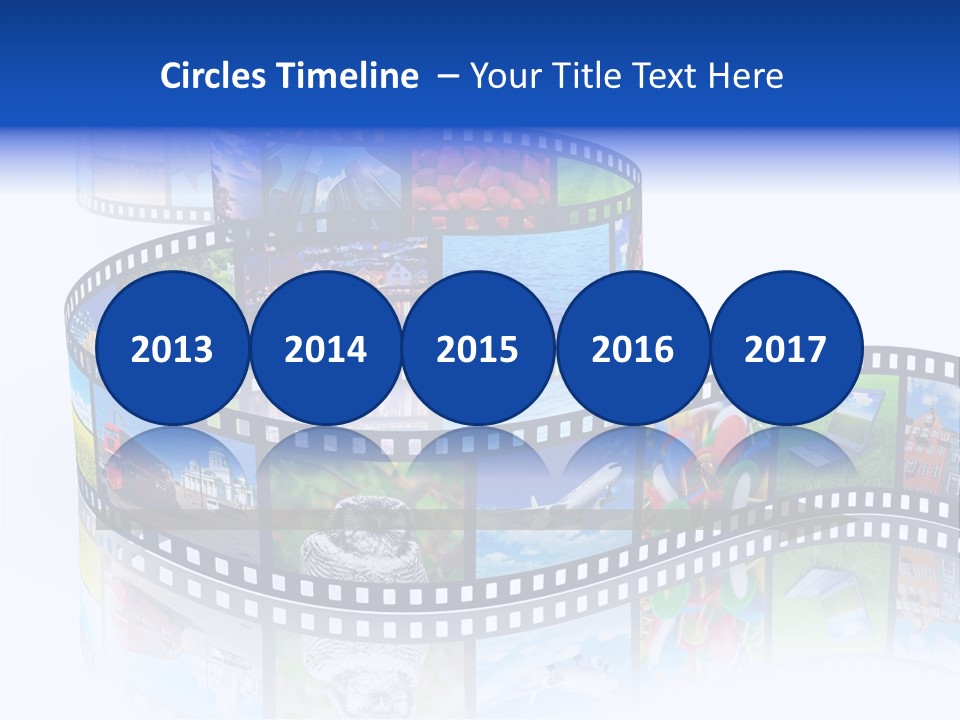 Media Pictures Display PowerPoint Template