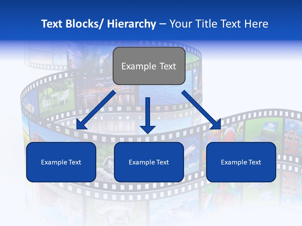 Media Pictures Display PowerPoint Template