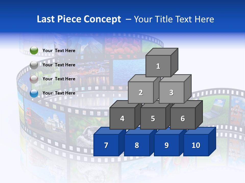 Media Pictures Display PowerPoint Template