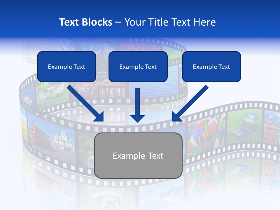 Media Pictures Display PowerPoint Template
