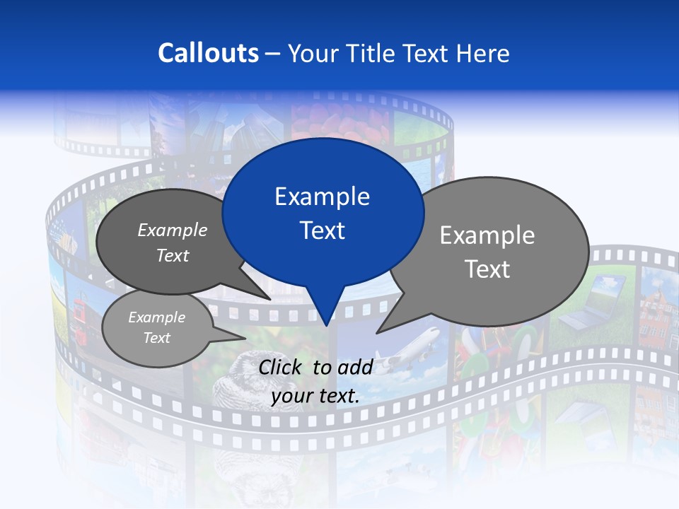 Media Pictures Display PowerPoint Template
