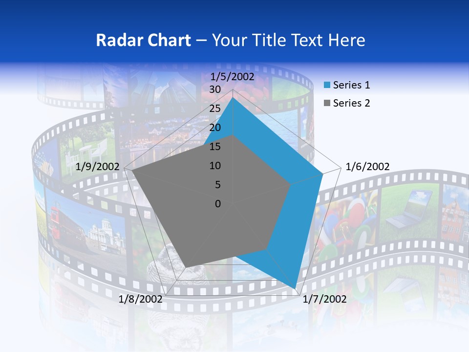 Media Pictures Display PowerPoint Template