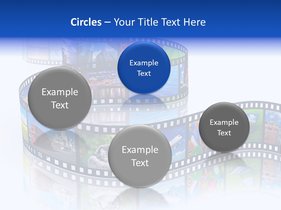 Media Pictures Display PowerPoint Template