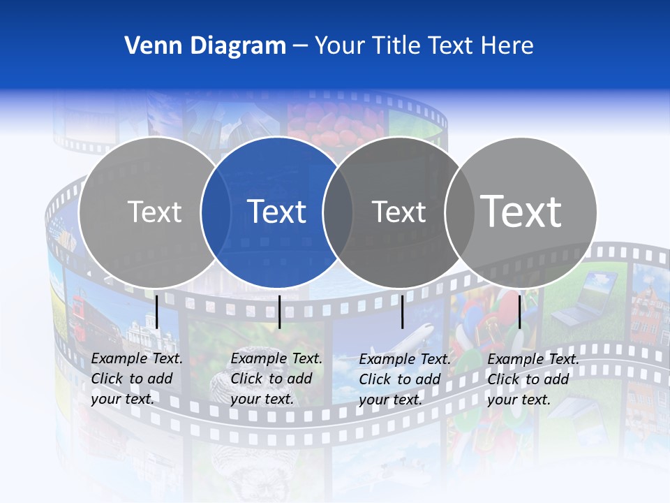 Media Pictures Display PowerPoint Template