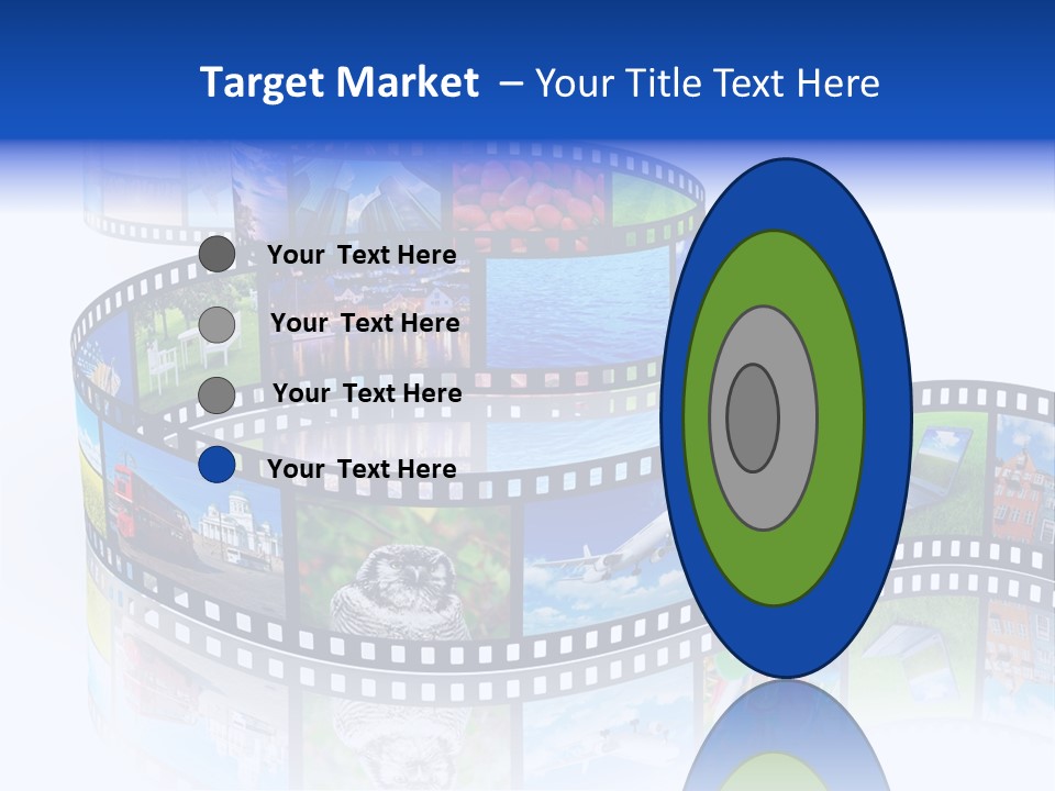 Media Pictures Display PowerPoint Template