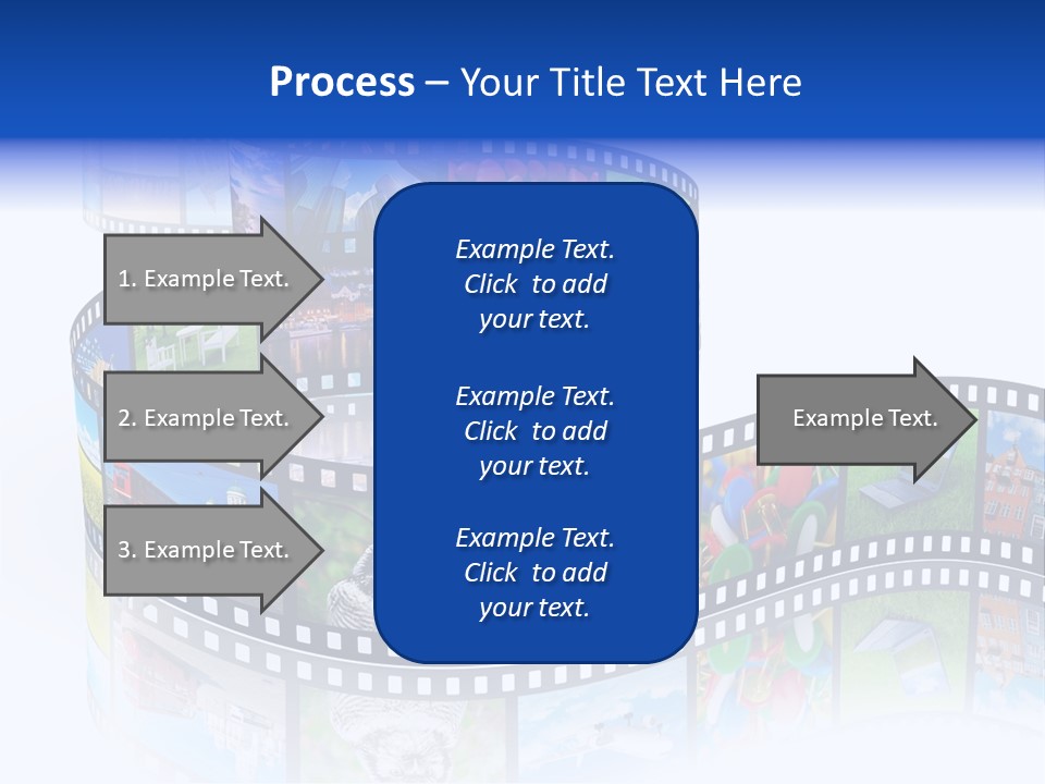 Media Pictures Display PowerPoint Template