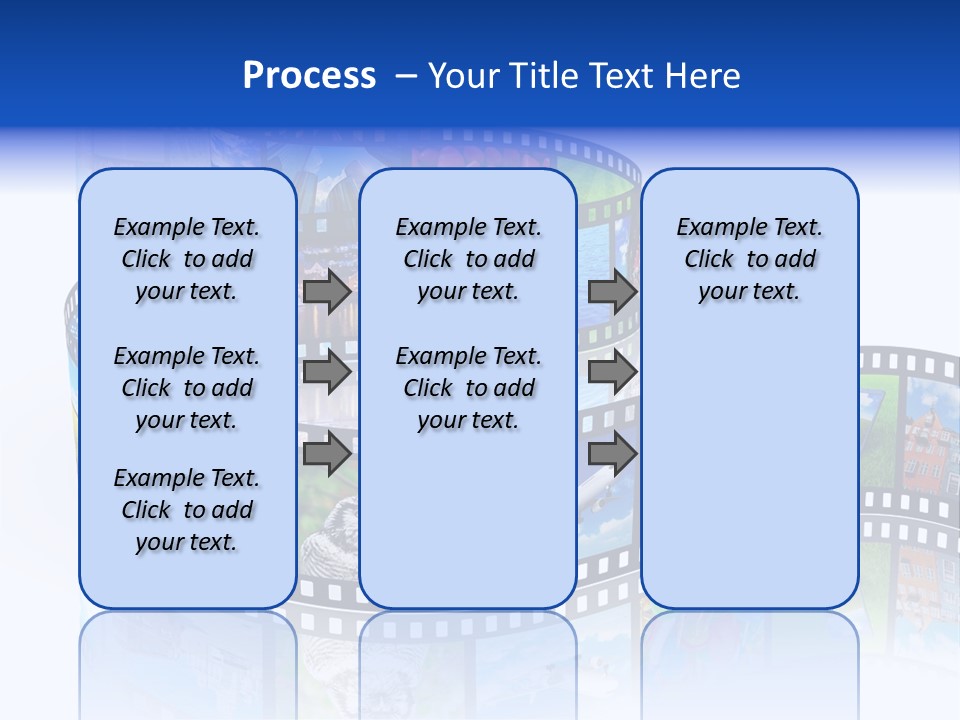 Media Pictures Display PowerPoint Template