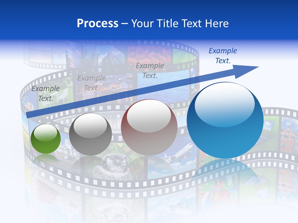 Media Pictures Display PowerPoint Template