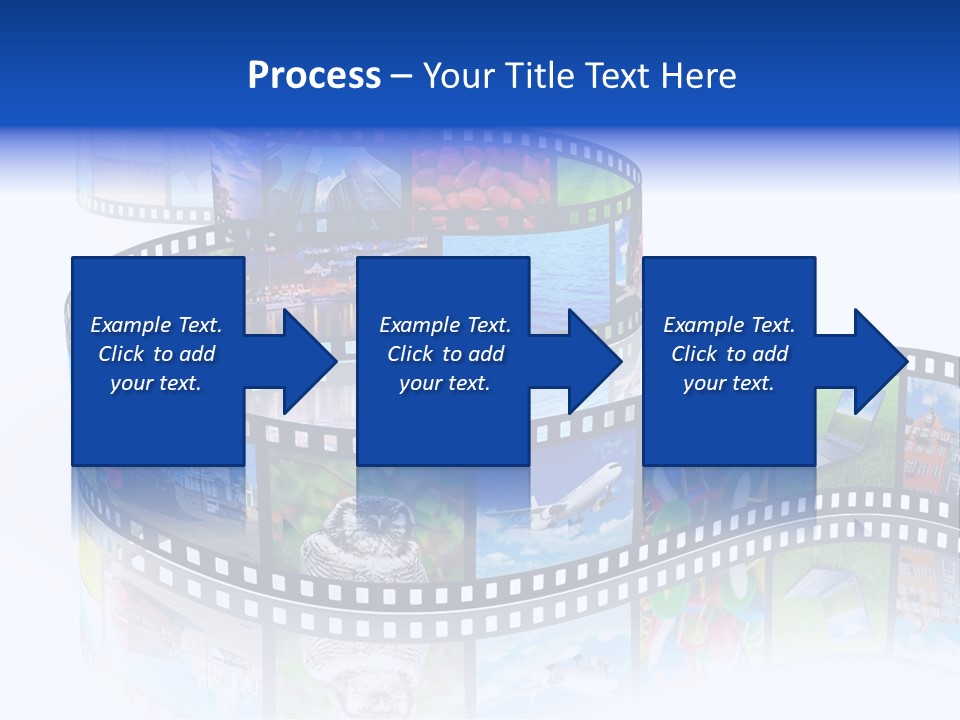 Media Pictures Display PowerPoint Template