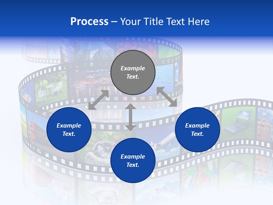 Media Pictures Display PowerPoint Template
