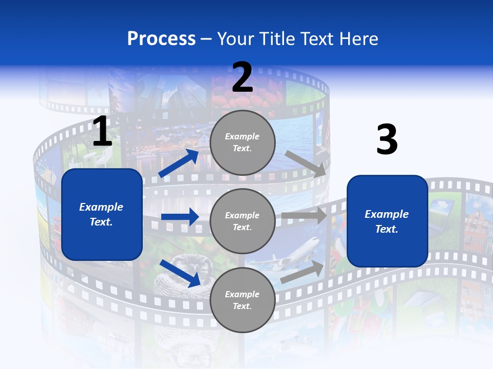 Media Pictures Display PowerPoint Template