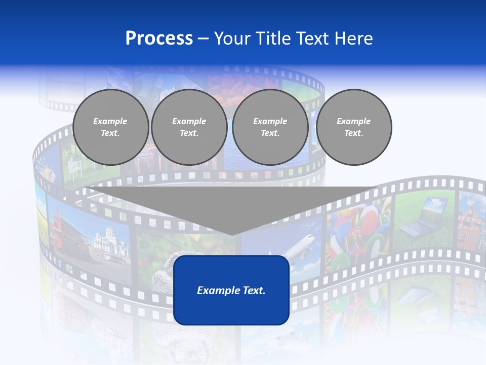 Media Pictures Display PowerPoint Template