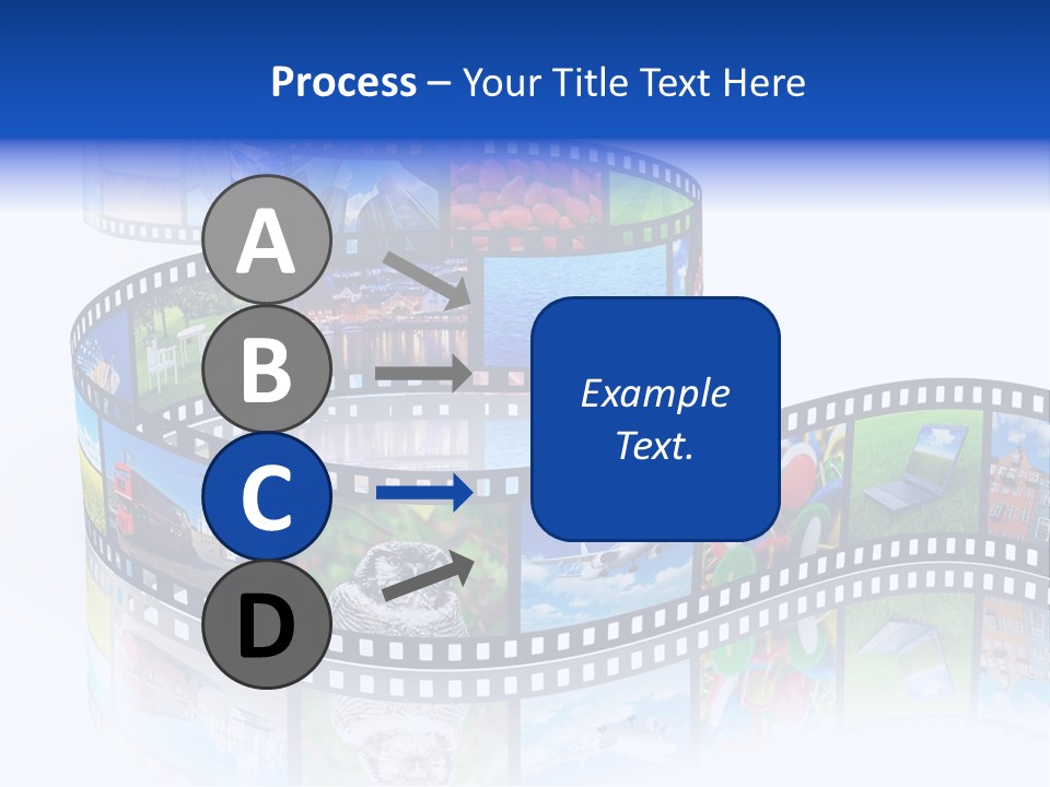 Media Pictures Display PowerPoint Template