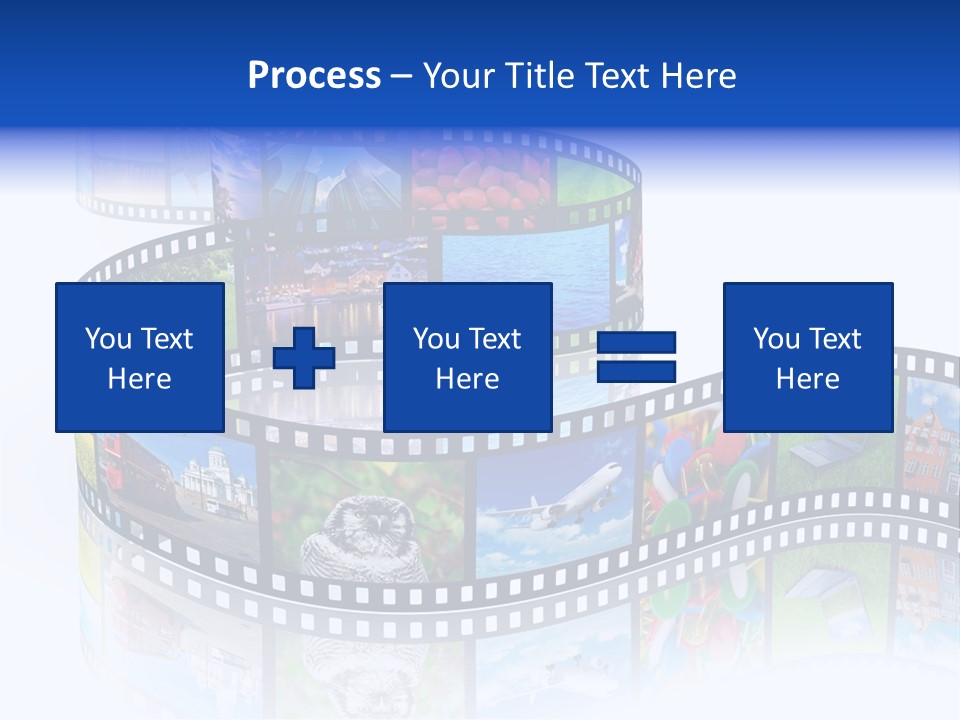 Media Pictures Display PowerPoint Template