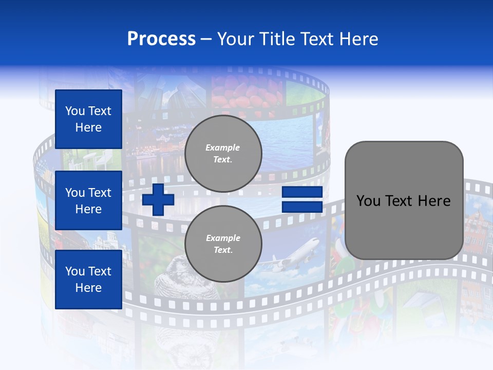 Media Pictures Display PowerPoint Template