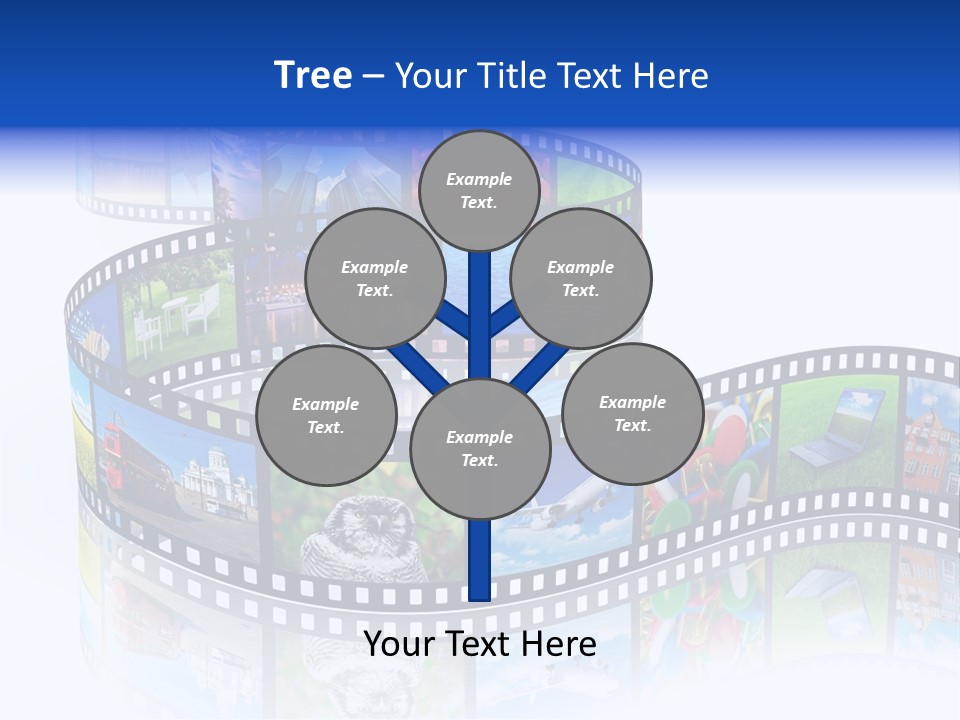 Media Pictures Display PowerPoint Template
