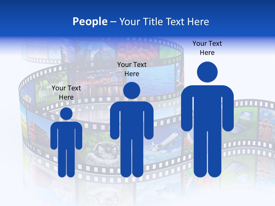 Media Pictures Display PowerPoint Template