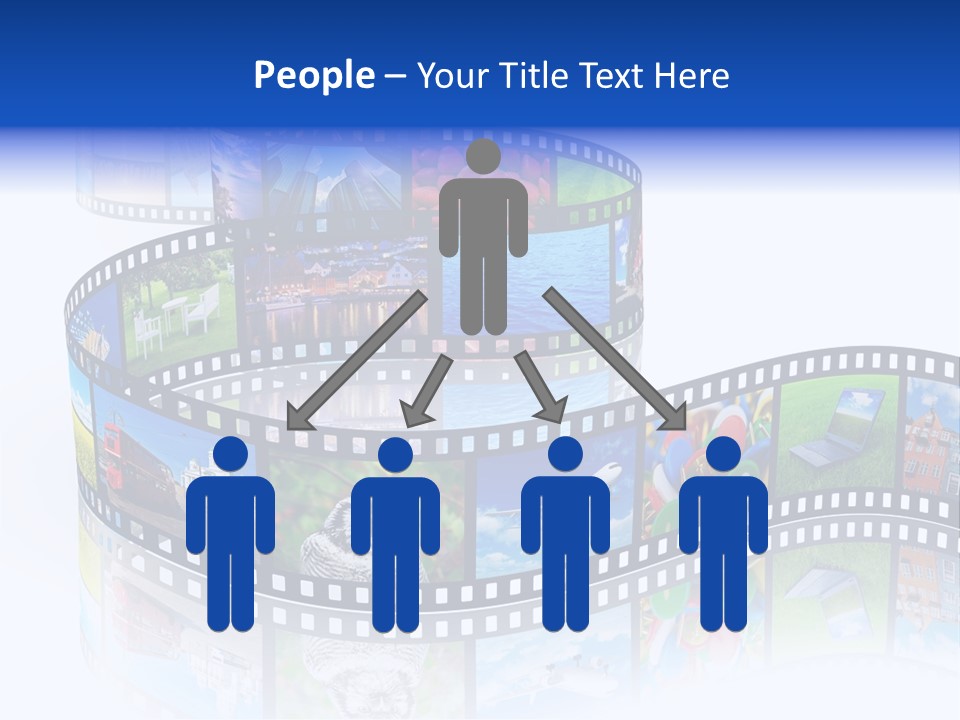 Media Pictures Display PowerPoint Template