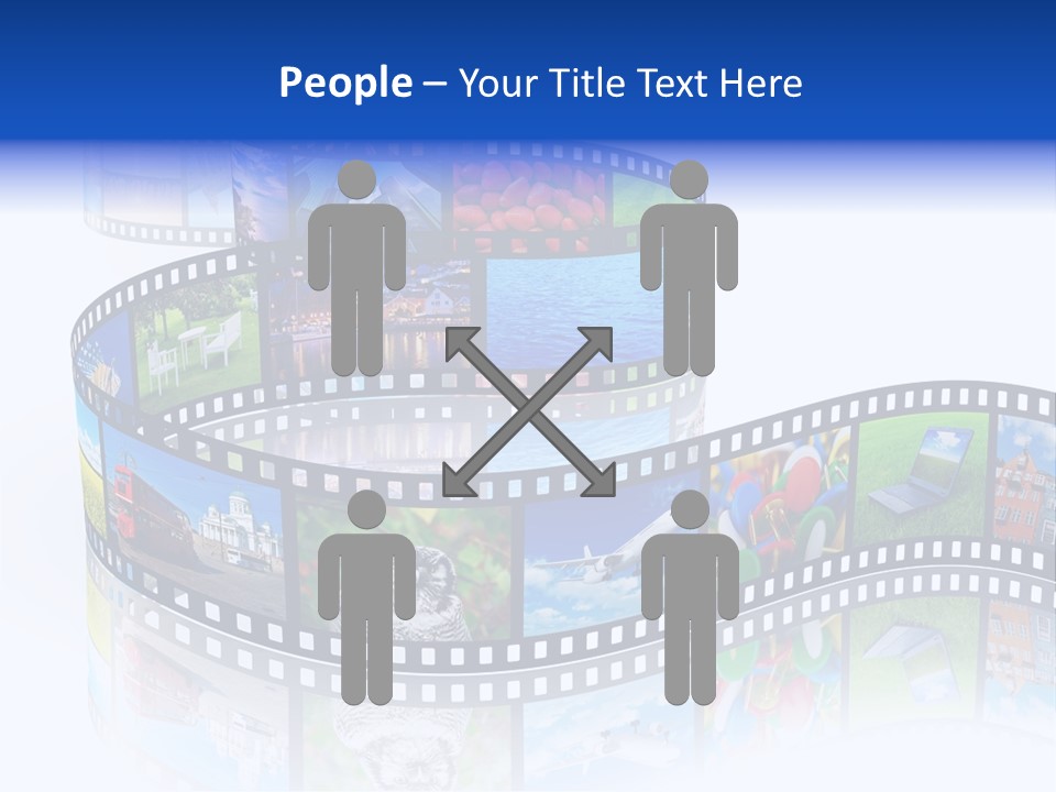 Media Pictures Display PowerPoint Template