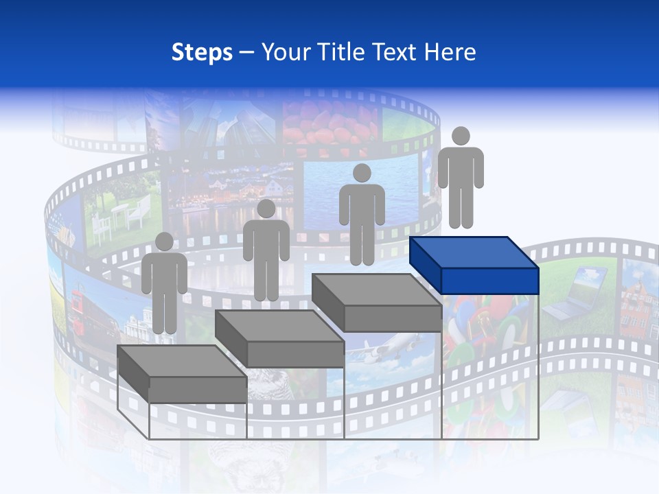 Media Pictures Display PowerPoint Template