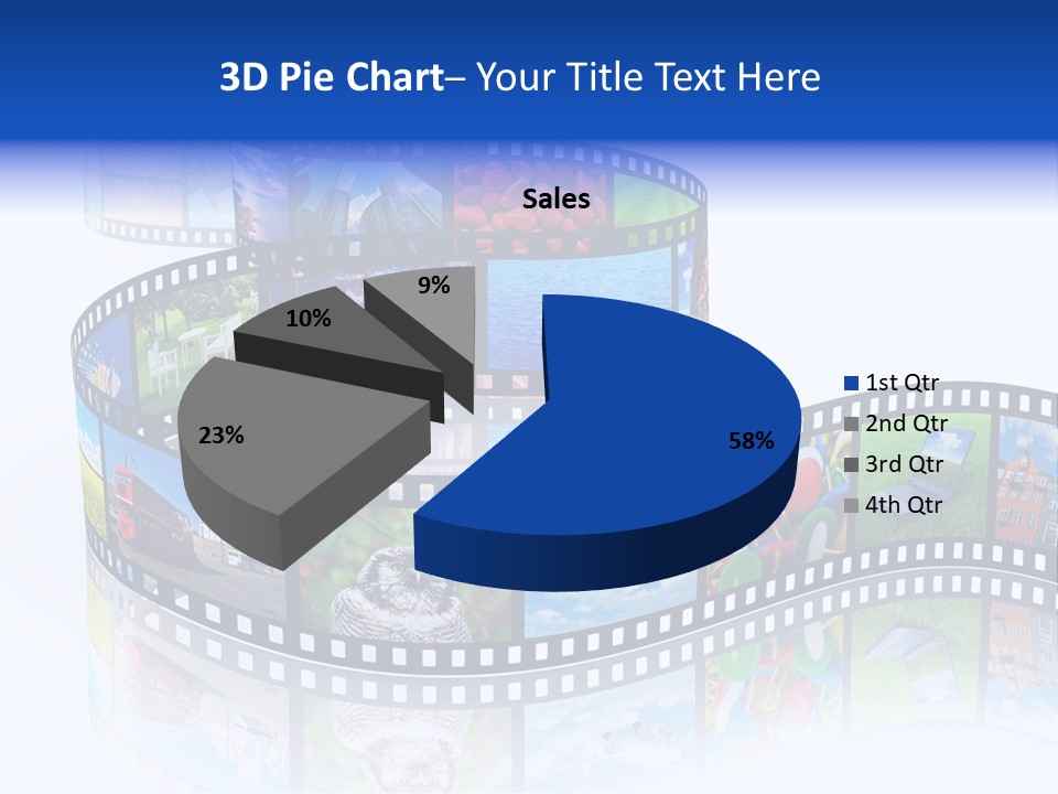 Media Pictures Display PowerPoint Template
