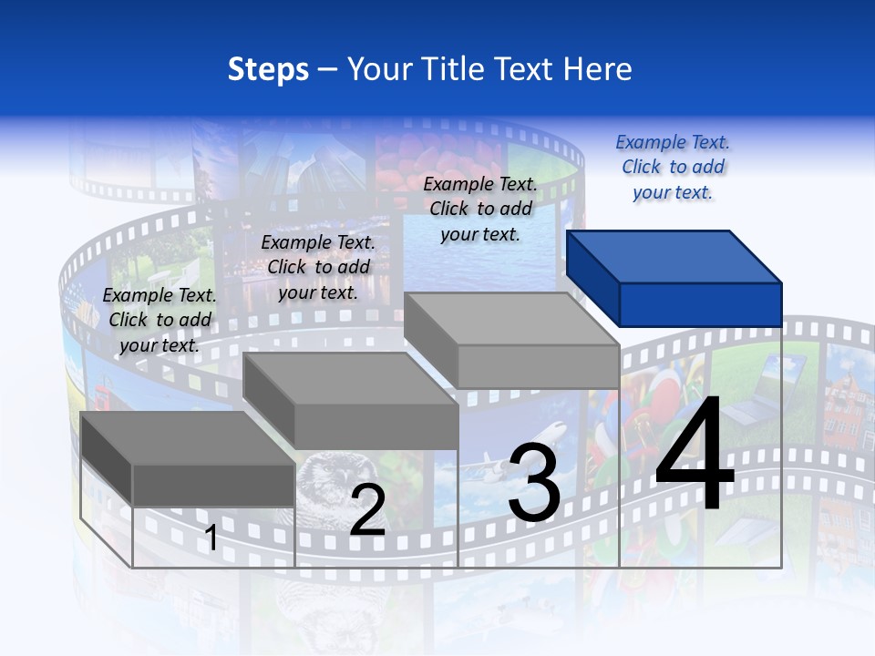 Media Pictures Display PowerPoint Template
