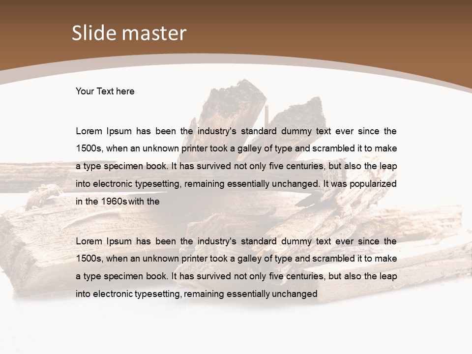 Kindling Damp Cost PowerPoint Template