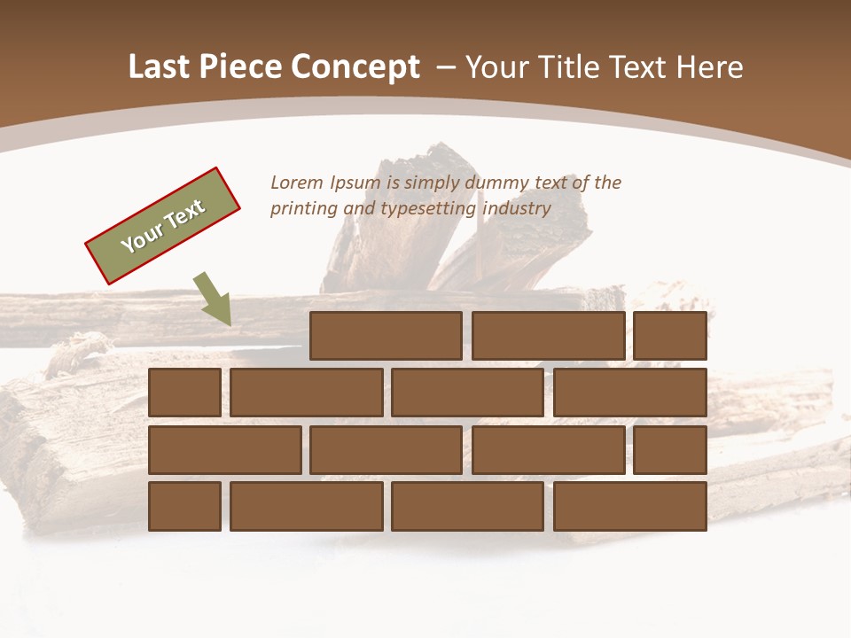 Kindling Damp Cost PowerPoint Template