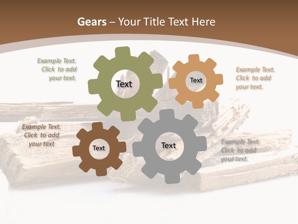 Kindling Damp Cost PowerPoint Template