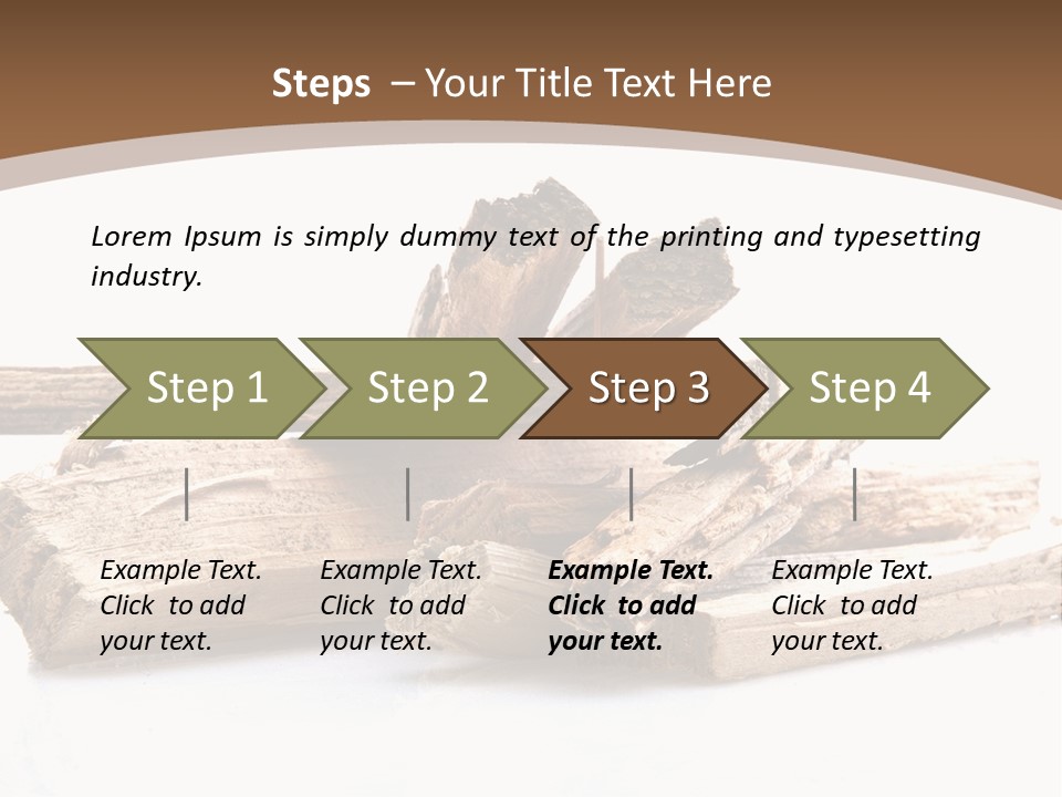 Kindling Damp Cost PowerPoint Template