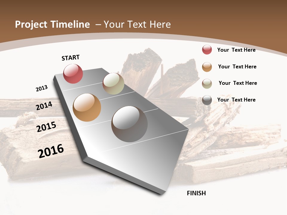 Kindling Damp Cost PowerPoint Template