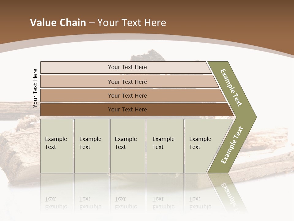 Kindling Damp Cost PowerPoint Template